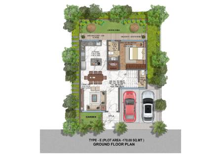 Type- E FLOOR Plan